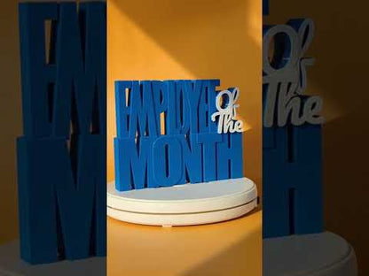 Decor | Text | Employee of the month