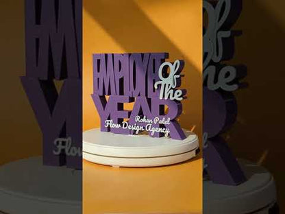 Decor | Text | Employee of the year