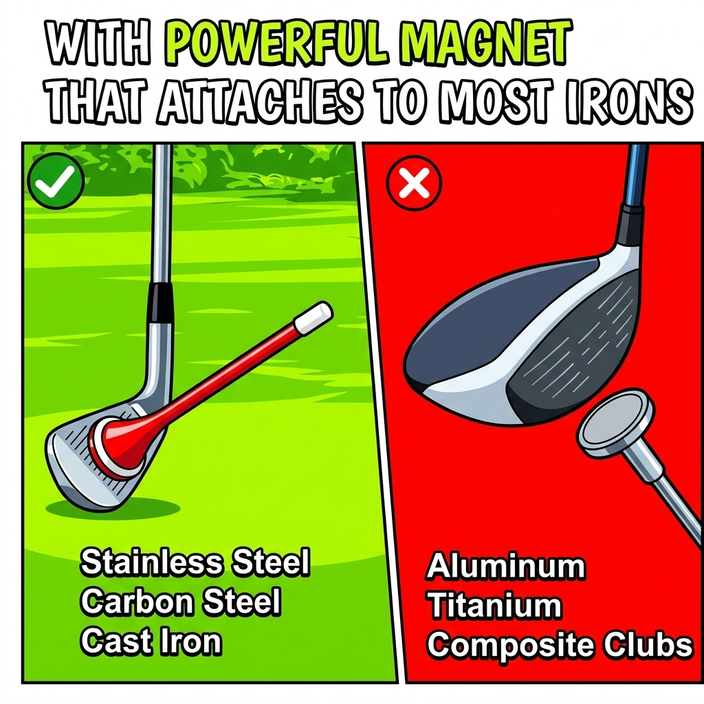 Golf Magnetic Alignment Aid